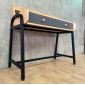 Bàn học có hộc kéo 100x50cm gỗ cao su BD68160