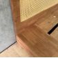 Giường ngủ 200x203cm gỗ cao su GN68081