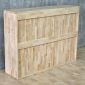 Kệ trang trí treo tường 120x30x90cm gỗ cao su KTT68095