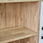 Kệ trang trí treo tường 120x30x90cm gỗ cao su KTT68095