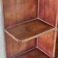 Tủ kệ lưu trữ đồ trang điểm 80x35x170cm gỗ cao su GNG016