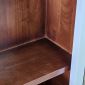 Tủ kệ lưu trữ đồ trang điểm 80x35x170cm gỗ cao su GNG016