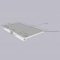 Bàn làm việc có hộp điện đôi 160x80cm gỗ cao su chân hệ XConcept HBXC075