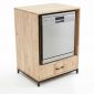 Kệ để máy rửa chén 63x50x85cm gỗ cao su KB68111