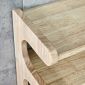 Kệ giày dép 80x20x51cm gỗ cao su KG68135