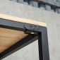 Kệ máy giặt máy sấy 71x62x186cm gỗ cao su khung sắt KMG68038