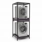 Kệ máy giặt máy sấy 80x77x206cm gỗ cao su KMG68039
