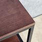 Tủ kệ máy in 60x50x72cm gỗ cao su khung sắt KMI68012
