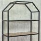 Kệ trang trí HOME-SHELF 80x34x180cm gỗ plywood khung sắt KTT68112