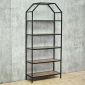 Kệ trang trí HOME-SHELF 80x34x180cm gỗ plywood khung sắt KTT68112
