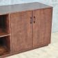 Kệ pantry ILLOIS phòng bếp 120x50x75cm gỗ cao su KTB68285