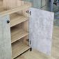 Module tủ bếp dưới 160x60cm gỗ plywood chân sắt MTBD022