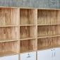 Tủ đựng hồ sơ văn phòng 270x35x170cm gỗ cao su THS68008