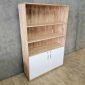Tủ hồ sơ đứng 100x35x170cm gỗ cao su THS68098