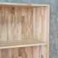 Tủ hồ sơ đứng 100x35x170cm gỗ cao su THS68098