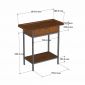 Bàn thờ gia tiên 107x48x100cm gỗ cao su chân sắt sơn tĩnh điện TTGT005