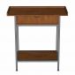 Bàn thờ gia tiên 107x48x100cm gỗ cao su chân sắt sơn tĩnh điện TTGT005