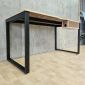 Bàn làm việc có hộp điện 140x70cm gỗ plywood ZD044