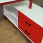 Bàn làm việc gác tủ hệ OMA dài 190cm gỗ cao su  - HBOM018