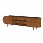Kệ tivi phòng khách 180x35x45cm gỗ cao su KTV68146