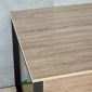 Bàn giám đốc 210x81cm gỗ plywood chân sắt BGD68091