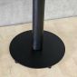 Bàn cafe hình Oval cho nhà hàng 120x60cm gỗ tràm 2 chân trụ CFD68188