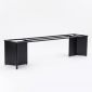 Chân bàn sắt 260x60cm sơn tĩnh điện CHB68128