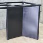 Chân bàn sắt 260x60cm sơn tĩnh điện CHB68128