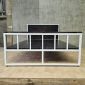 Giường ngủ lắp ráp 140x203x100cm gỗ tràm GN68058
