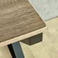 Bàn làm việc 220x70cm gỗ plywood chân sắt hệ XConcept - HBXC077