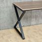 Bàn làm việc 220x70cm gỗ plywood chân sắt hệ XConcept - HBXC077