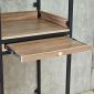 Kệ máy giặt 69x64x199cm gỗ plywood chân sắt KMG68040