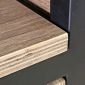 Kệ máy giặt 69x64x199cm gỗ plywood chân sắt KMG68040Kệ máy giặt 69x64x199cm gỗ plywood chân sắt KMG68040