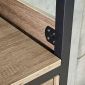Kệ máy giặt 69x64x199cm gỗ plywood chân sắt KMG68040Kệ máy giặt 69x64x199cm gỗ plywood chân sắt KMG68040