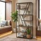 Kệ trang trí TRAP-SHELF 90x34x200cm gỗ plywood khung sắt KTT68113