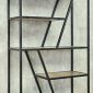 Kệ trang trí TRAP-SHELF 90x34x200cm gỗ plywood khung sắt KTT68113