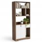 Kệ trưng bày 80x35x180cm gỗ plywood khung sắt KTT68116