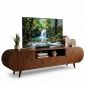Kệ tivi phòng khách 180x35x45cm gỗ cao su KTV68145