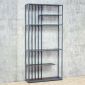 Kệ để tivi 100x27x209cm gỗ cao su khung sắt KTV68147