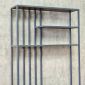 Kệ để tivi 100x27x209cm gỗ cao su khung sắt KTV68147