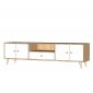 Kệ để tivi 180x40x45cm gỗ cao su KTV68149