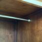 Tủ quần áo 90x60x120cm gỗ cao su TQA68110