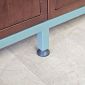 Tủ quần áo kết hợp giá treo ống nước 150x55x160cm gỗ cao su chân sắt TQA68117