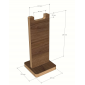 Giá treo tai nghe gỗ plywood GTTN002