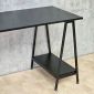 Bàn làm việc 140x60x75cm gỗ cao su chân chữ A BD68200