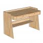 Bàn làm việc 123x54x80cm gỗ cao su BD68201