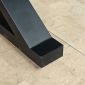 Bàn kiến trúc 130x100cm gỗ cao su chân chữ Z lắp ráp DD68017