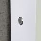Giường ngủ gắn đèn LED 180x200x100cm gỗ cao su GN68083