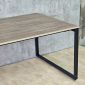Bàn làm việc 200x100x75cm gỗ plywood chân hệ Rectang HBRT151