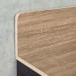 Bàn làm việc kích thước lớn 240x80cm gỗ plywood hệ Rectang HBRT154